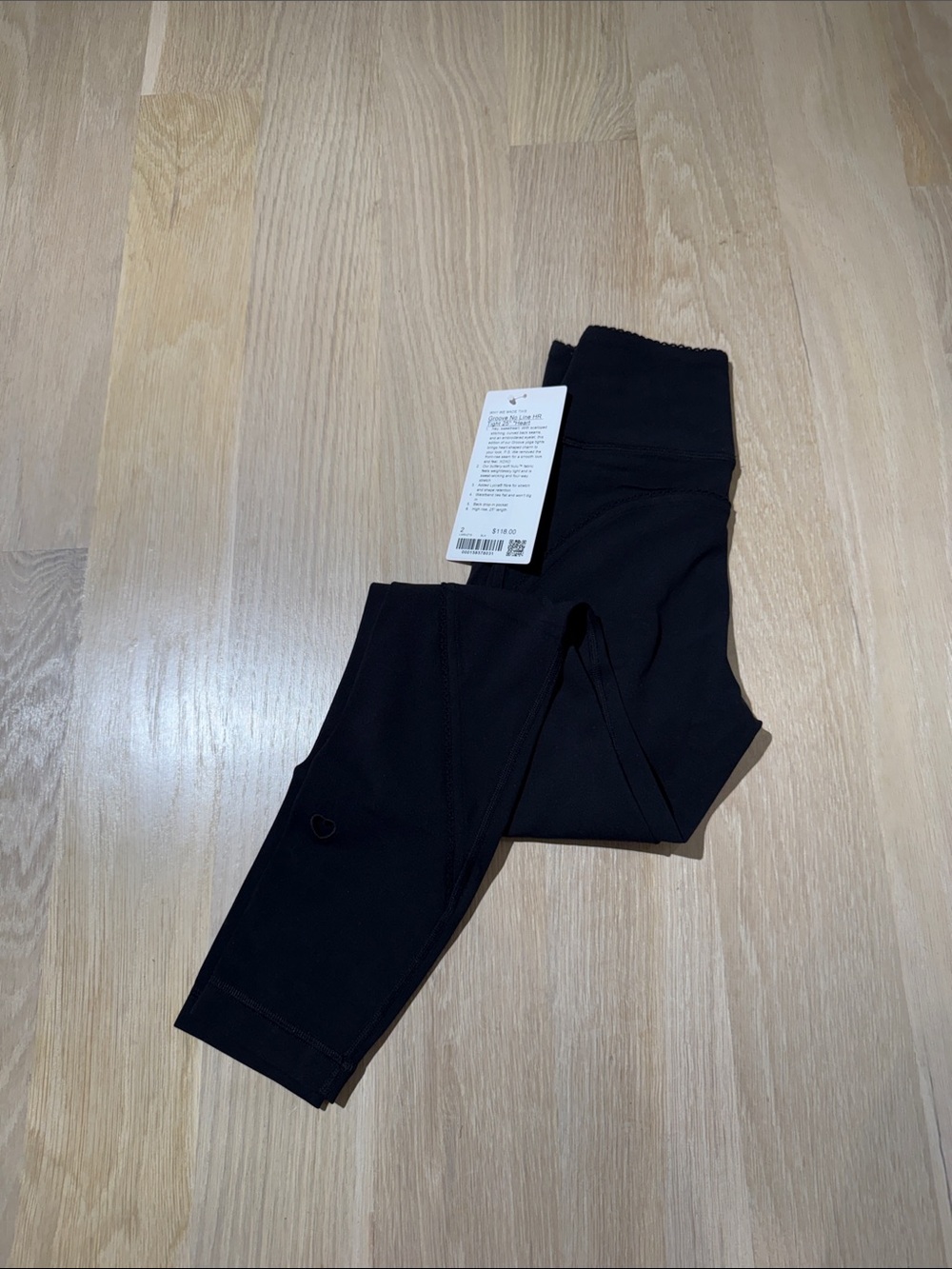 Lululemon groove no line HR tight *heart